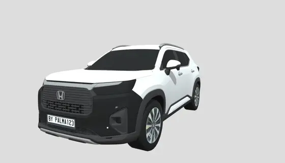 White Honda Elevate